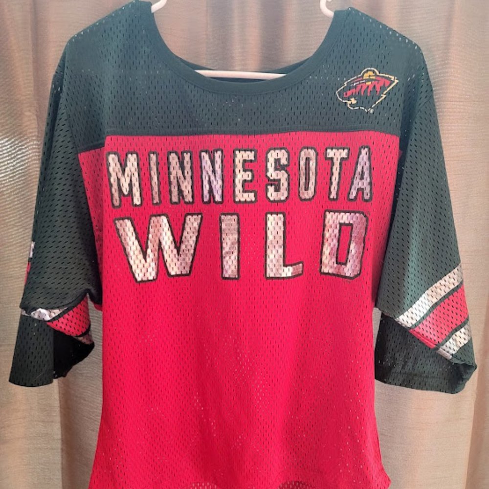 Minnesota Wild Jersey G-III 4her by Carl Banks
